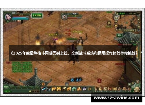 《2025年度最热格斗网游震撼上线，全新战斗系统和极限操作体验等你挑战》